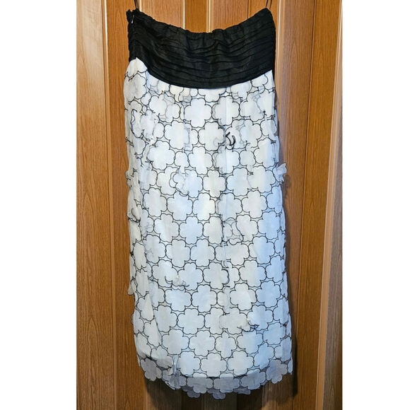 Be seduced Luxe NWT Size 4 silk strapless dress size 8 - Picture 5 of 9